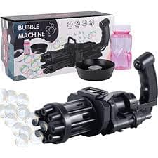 8-Hole Bubble Gun Machine