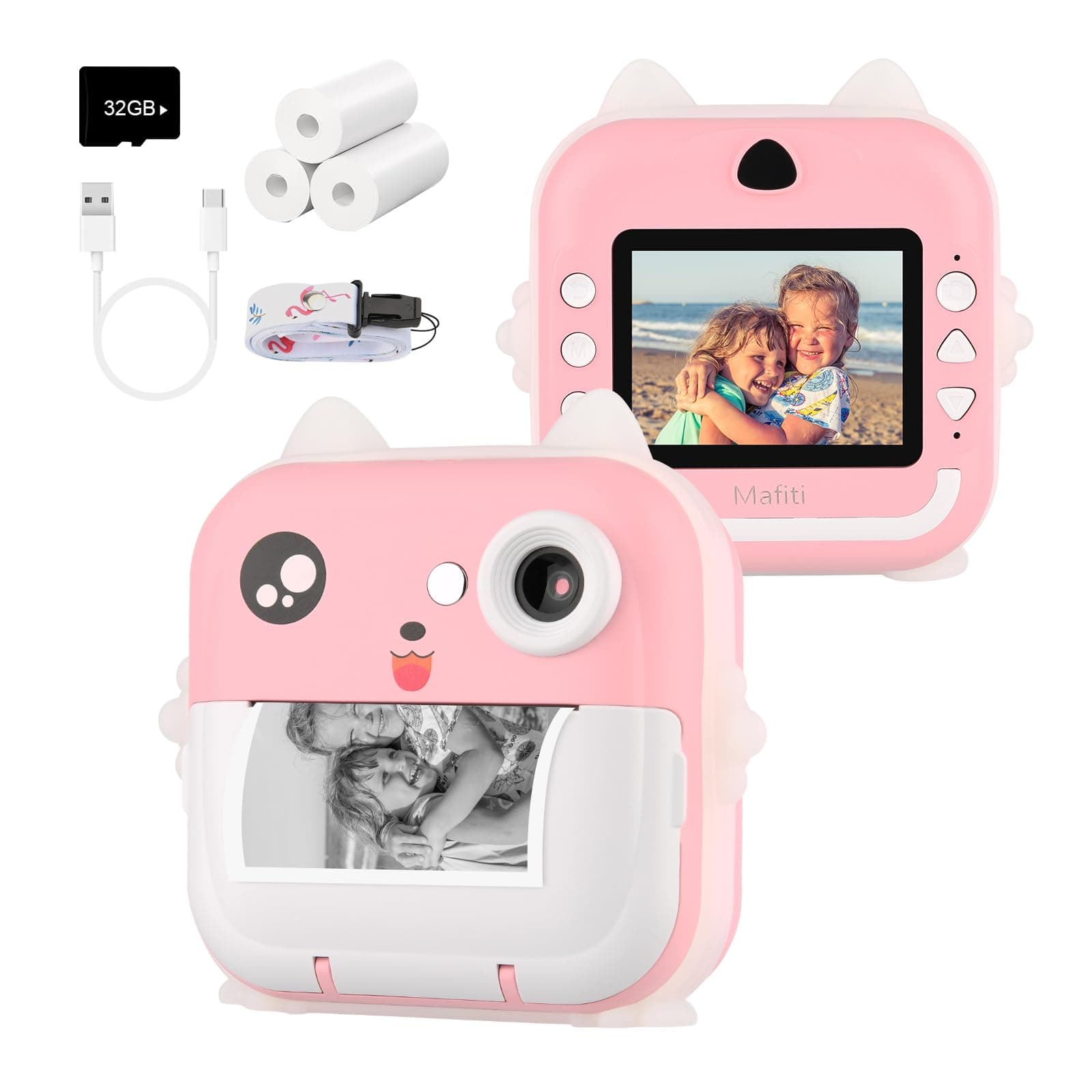 Mini Instant Camera Printer