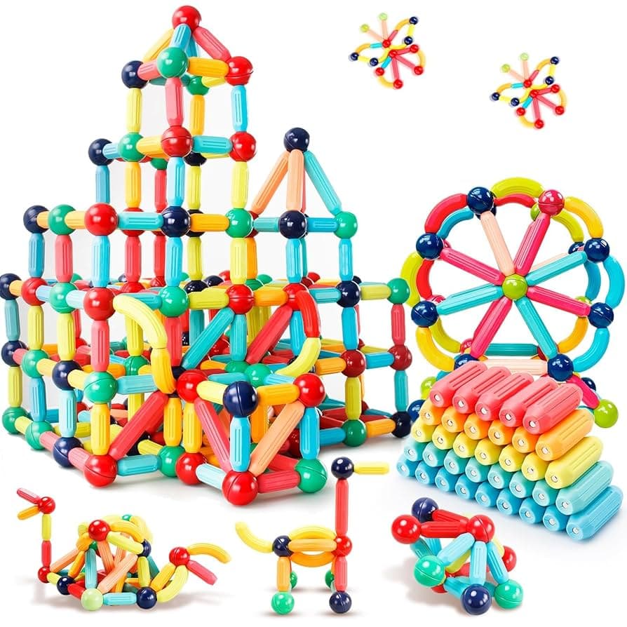 Magnetic Building Blocks Set for Kids 3+ | Educational & Creative Toy